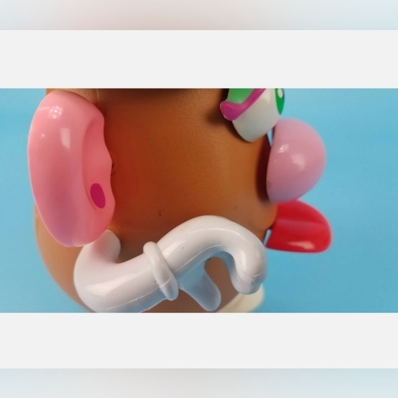 Playskool Mr. Mrs. Potato Head 10 Pc Set 7" Pink Purple Green VG - Picture 8 of 12